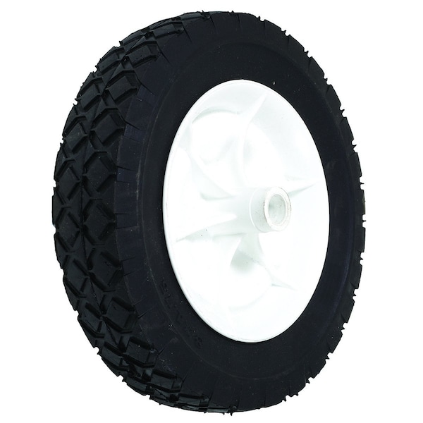 WHEEL-DECK, 8X1.75, DIAMOND, PLAST-WHITE 0" x0" x0"